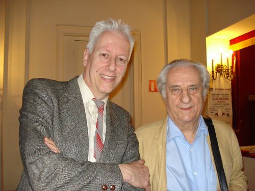 Avec Michel Aumont (7 avril 2011)