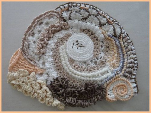 spirale free crochet : 2 - Au fil de Mamita