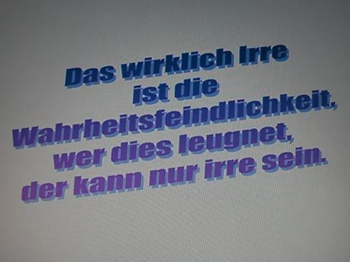 DAS WIRKLICH IRRE blueshadow