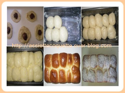 brioche nutella étapes
