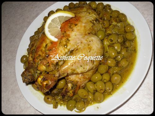 poulet olive