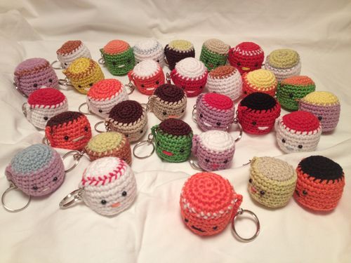 Amigurumis TAZAS LLAVEROS - amigurumis4you
