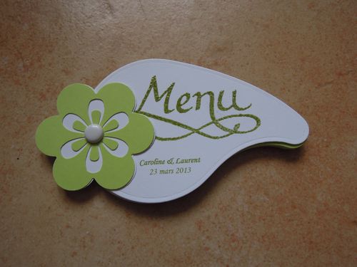 068 - Menu Mariage