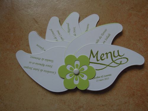 070 - Menu Mariage