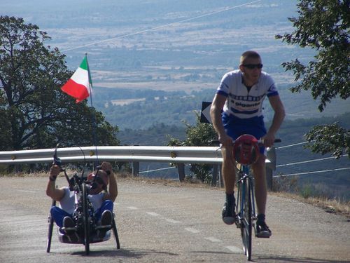 Pietro Scidurlo e il suo Cammino sino a Santiago de Compostela su handibike: freewheeling verso Santiago ed oltre