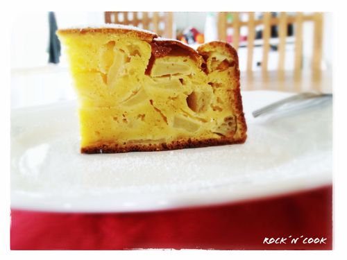 - Cake au yaourt et aux pommes -