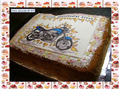 Gâteau moto (2)