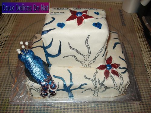 Gâteau Paon Gâteau Paon