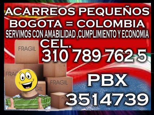 acarreospequeños bogota colombia