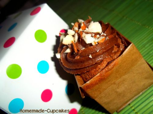 Cupcakes Amandes-Chocolat