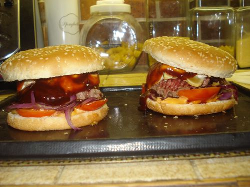 Hamburgers Oignon Rouge St Nectaire 5