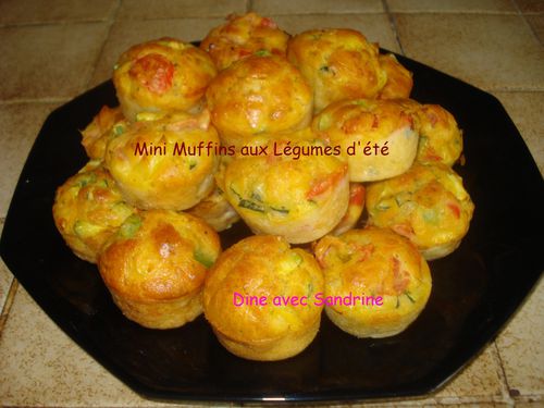 Mini Muffins aux Légumes d'été 8