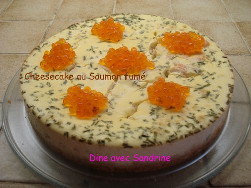 Cheesecake au Saumon fumé 5