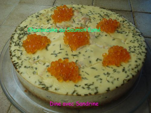 Cheesecake au Saumon fumé 6