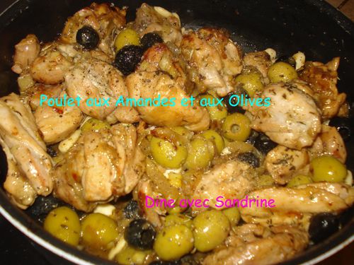 Poulet aux Amandes et aux Olives 4