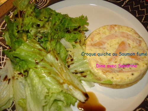 Croque quiche Saumon fumé 4