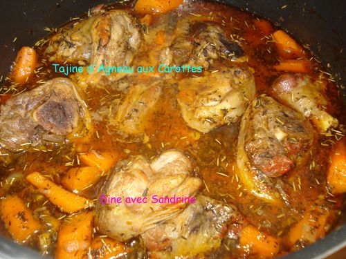 Tajine d'Agneau aux Carottes 3