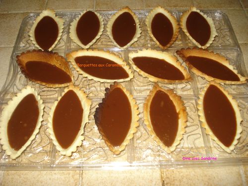 Barquettes aux Carambars