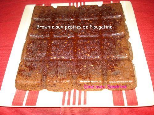 Brownie aux pépites de Nougatine 4