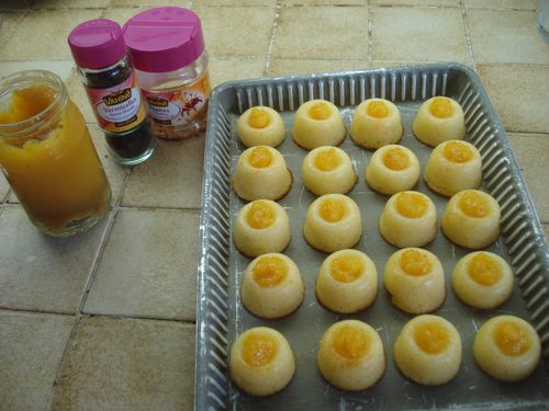 Mini moelleux au citron et marmelade d'oranges 6