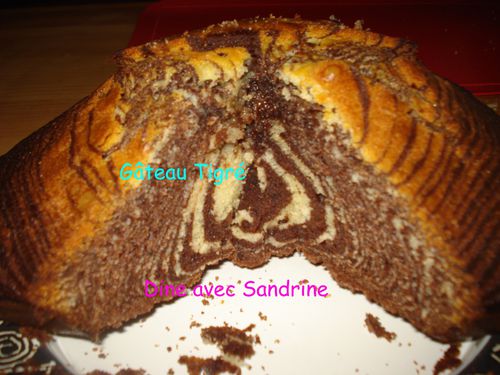 Gâteau tigré 9