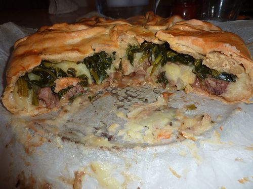 2 tritourte a la viande et aux légumes de l'amap