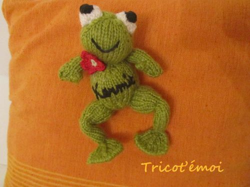 tricoter une grenouille