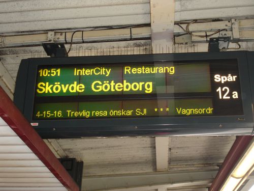 Göteborg nous voilà !