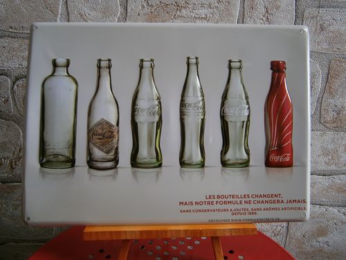 plaque evolution bouteille