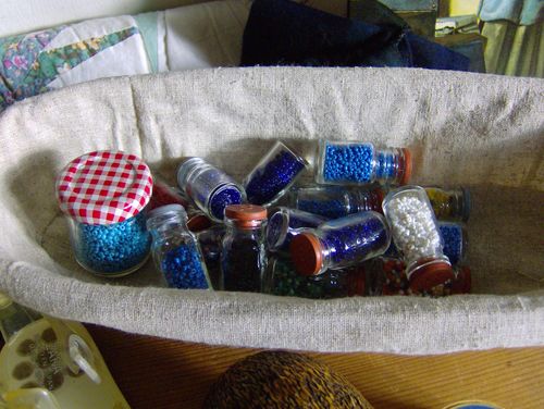 pots de perles
