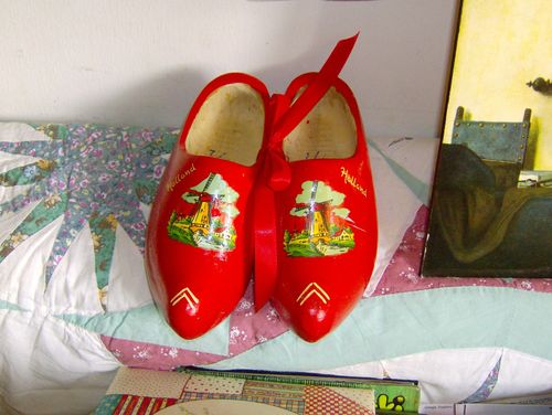 sabots rouges
