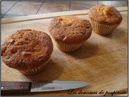 muffins chocolat