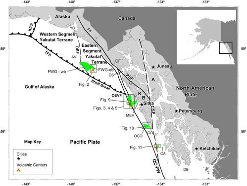 Queen carlotte - Fairweather fault system