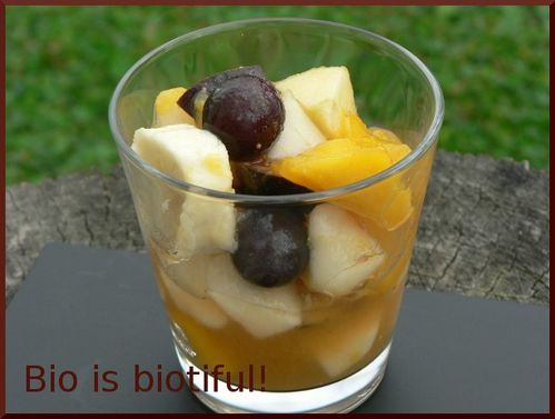 Salade de fruits d'automne 1