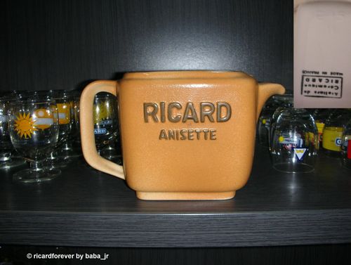 Carafe Rectangulaire Ricard Anisette 100 cl (E15)