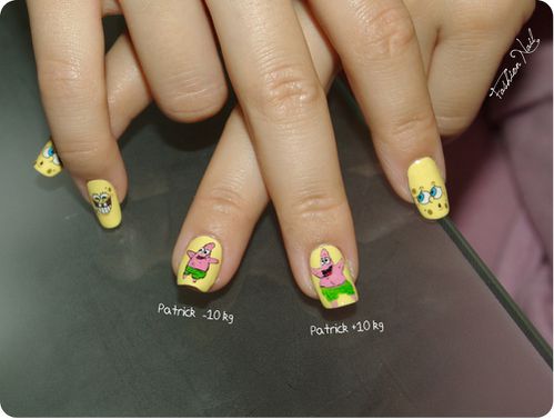 NailArt-BobLeponge-3