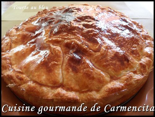 Tourte au bleu d'Auvergne-border