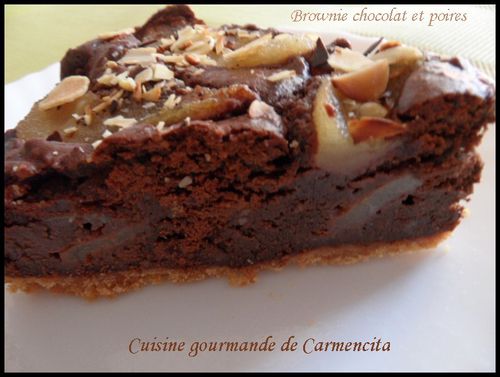 Brownie chocolat et poires000-border