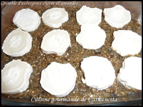 Crumble d'aubergines-chèvre & amandes 0 SAM 1707-border