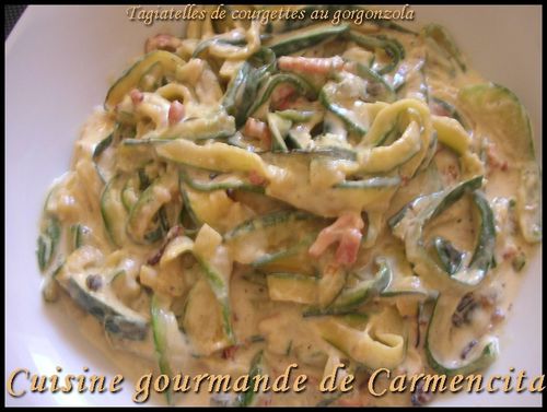 DSCN8063-border tagliatelles de courgeyyes au gorgonzola