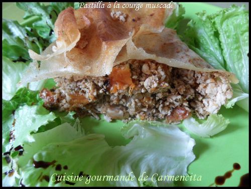 Pastilla à la courge muscade-border