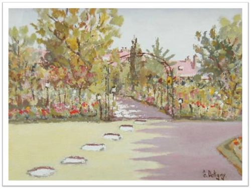 entrée de jardin