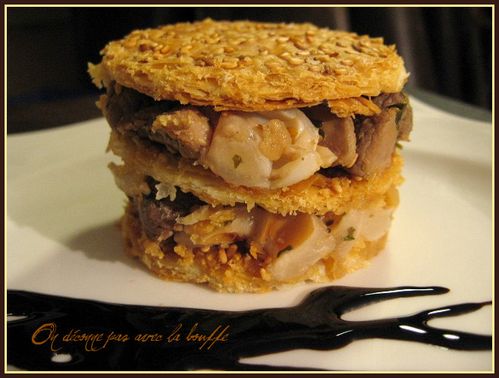 Copie de Copie de millefeuilles magret litchi 026