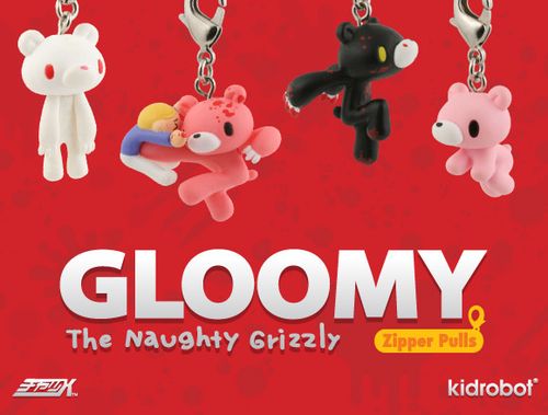 Porte-clés Gloomy Bear Zipper Porte-clés Gloomy Bear Zipper