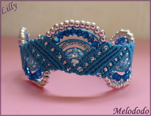 Bracelet Lilly Bleu Cyan (1)