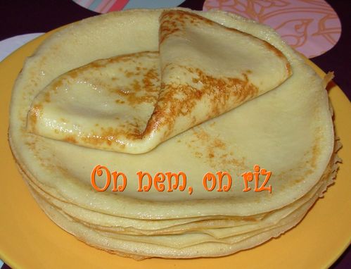 Crêpes de riz à la poire1