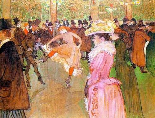 m-Toulouse Lautrec Danseurs Moulin de la galette