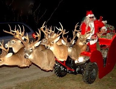 Santa-with-Reindeer