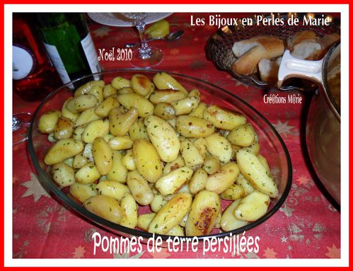 carbonade Pommes de terre persillées 1- Cré@tions M@rie