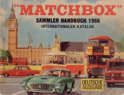 Catalogue Matchbox 1966 Deutsche Katalog Matchbox 1966